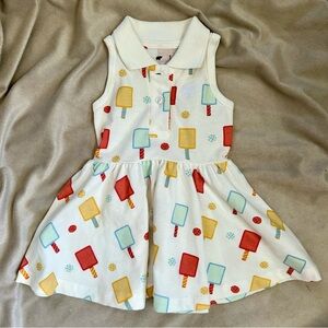 Monica + Andy Pickleball Party Print Tennis Dress 6-12 Mos